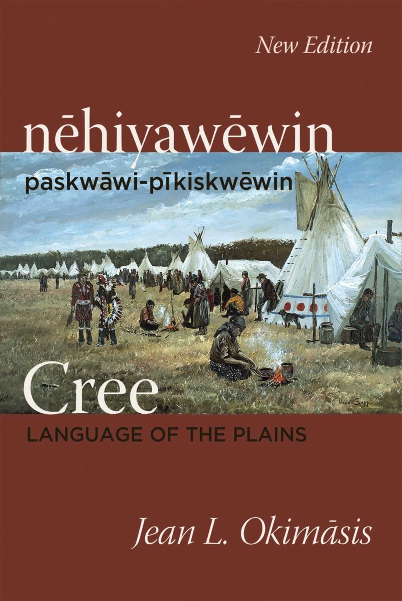 Cover image for Cree: Language of the Plains ISBN 9780889777675